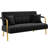 Maddison 56.5'' Upholstered Sofa with Two Pillows-715872396