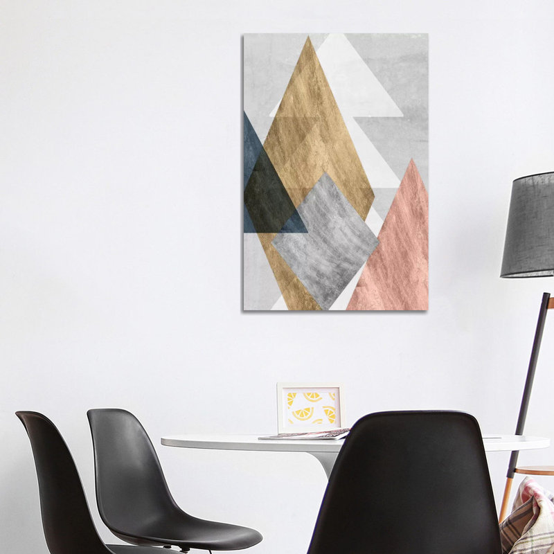 Peaks I 1 Piece Wrapped Canvas Painting, 101.6 cm H x 66.04 cm W x 1.91 cm D