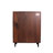 Shoe Cabinet With Shutter Doors, 6-Tier Entryway Shoe Cabinet With Adjustable Shelves, Wooden Modern Rack Organizer For Entryway, Hallway, Closet, Living Room, Walnut-1595650832
