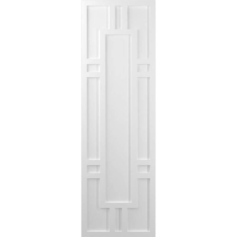 Volets en PVC True Fit Hastings, Blanc, 47", 15"