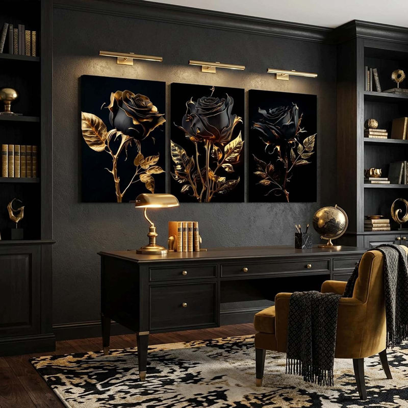 3 Piece Wrapped Canvas Wall Art