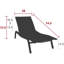 Alize Outdoor Chaise Lounge