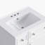 Armoire de meuble-lavabo 24 po avec lavabo en céramique, 2 tiroirs, 1 porte-1566655116
