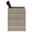 Outdoor Patio Dining Armchair with Cushion-1161810056