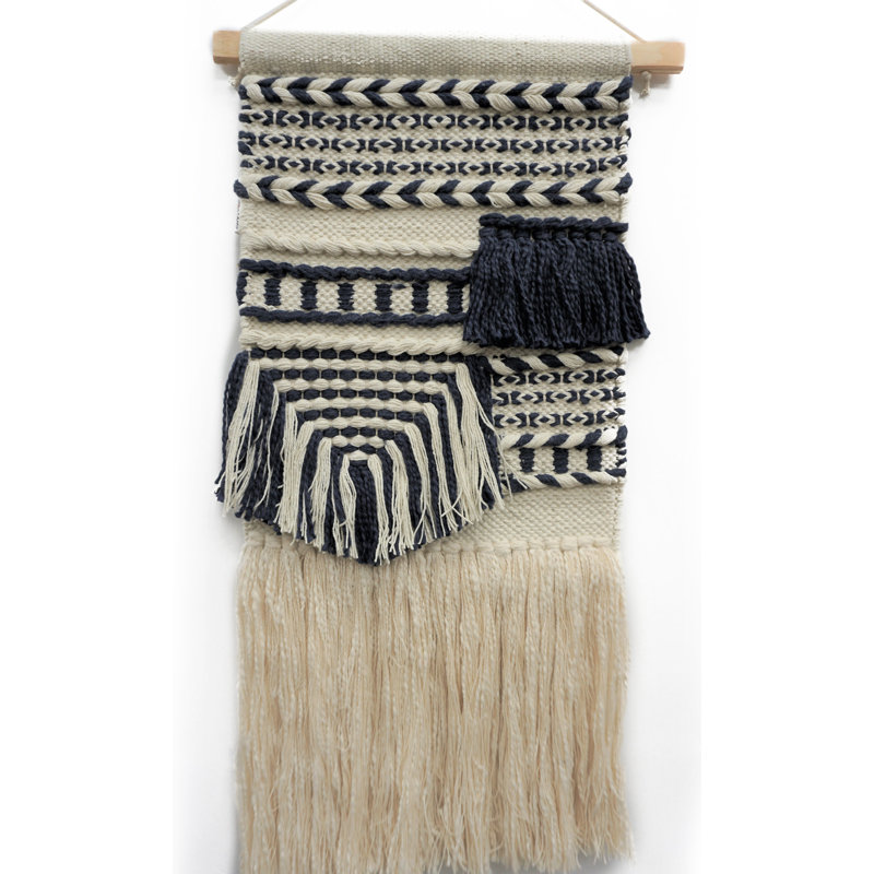 Macrame Hand Woven Wool Wall Hanging