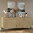Lizabeta 66" Reeded 4-Door Sideboard with Adjustable Shelf-662840286