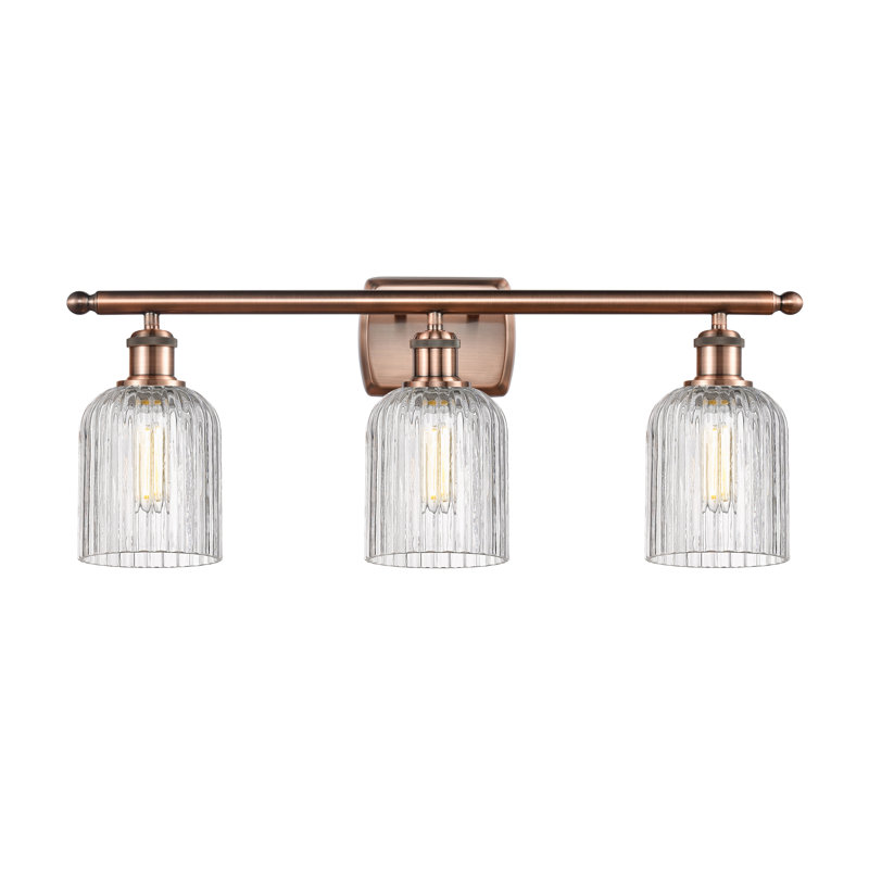 Addeline 3 - Light Dimmable Vanity Light, Antique Copper