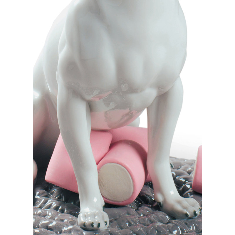 Figurine Chihuahua avec guimauves