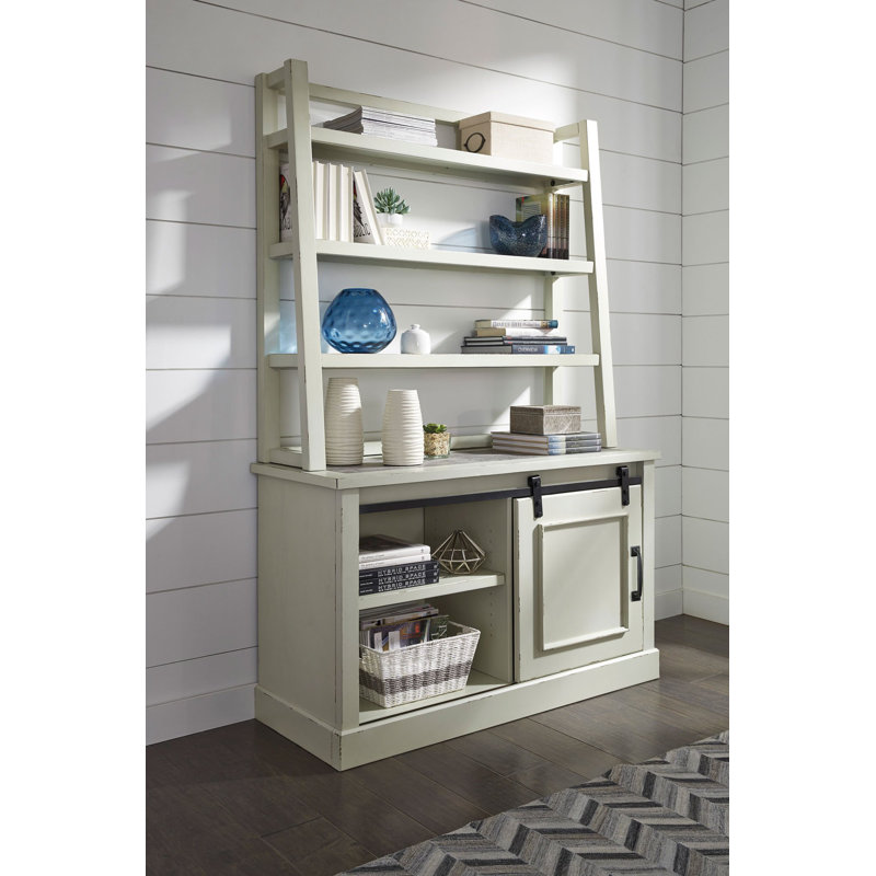 Puckett 115cm H x 123cm W Standard Bookcase