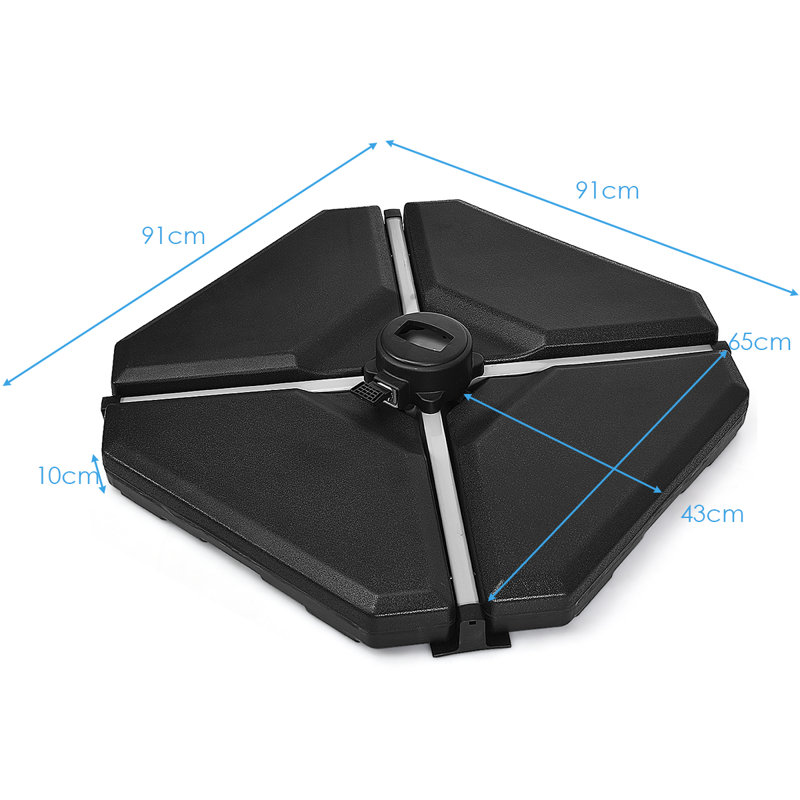Brecksville 6 kg Plastic Umbrella Base