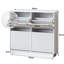 16 Pair Flip Down Shoe Storage