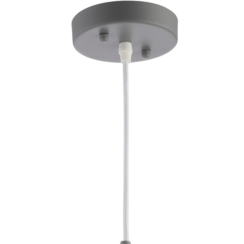 Damarion 1 - Light Gray/White Pendant