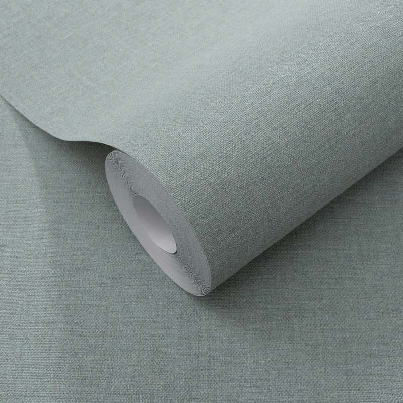 Papier peint Lin Serenity, Teal