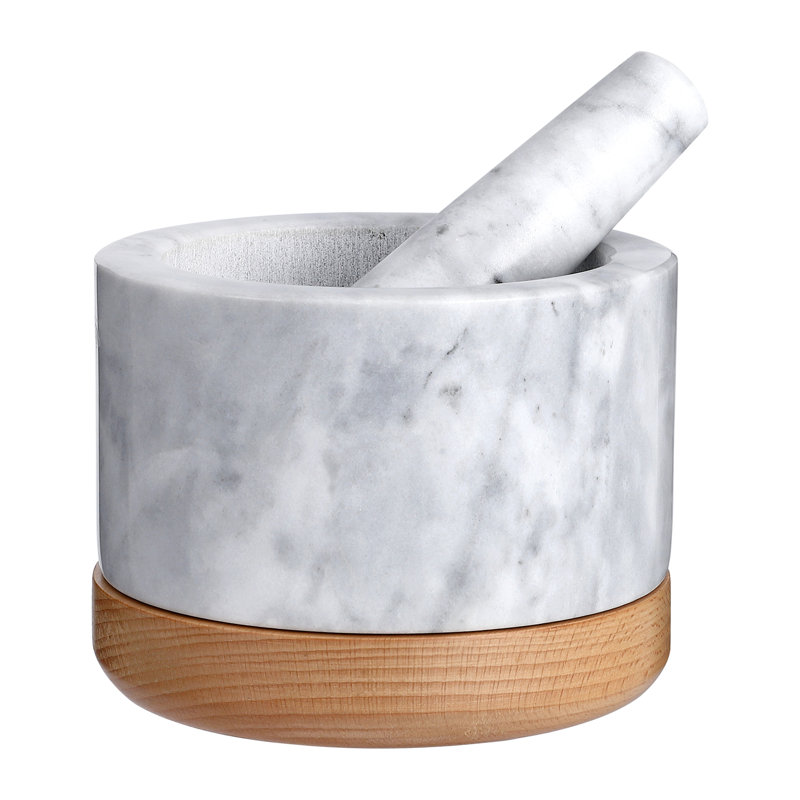 Marble Mortar And Pestle Set