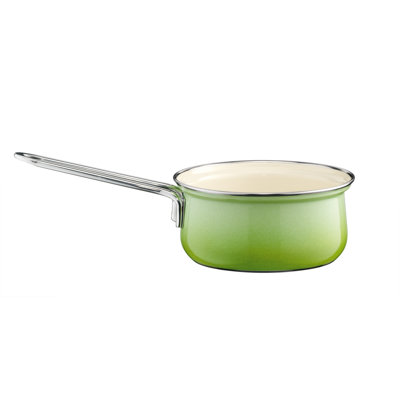 Smaragd 1L Enamelware Milk Pan