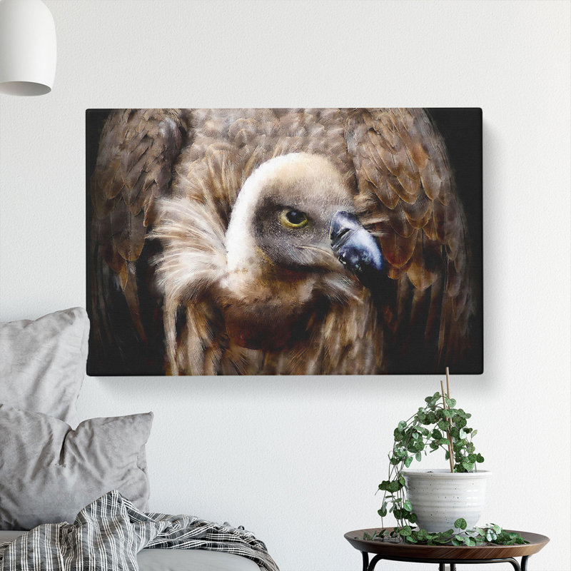 Vulture Vol.2 - Wrapped Canvas, 40cm H x 60cm W x 3cm D