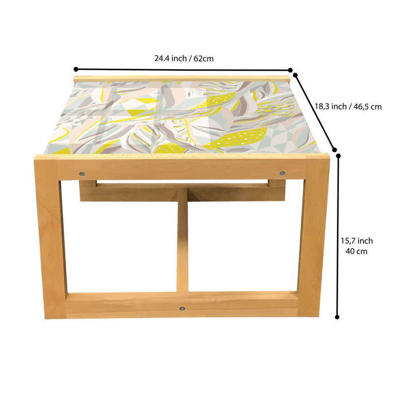 Jakaya Sled Coffee Table, 62cm H x 46cm W x 40cm D