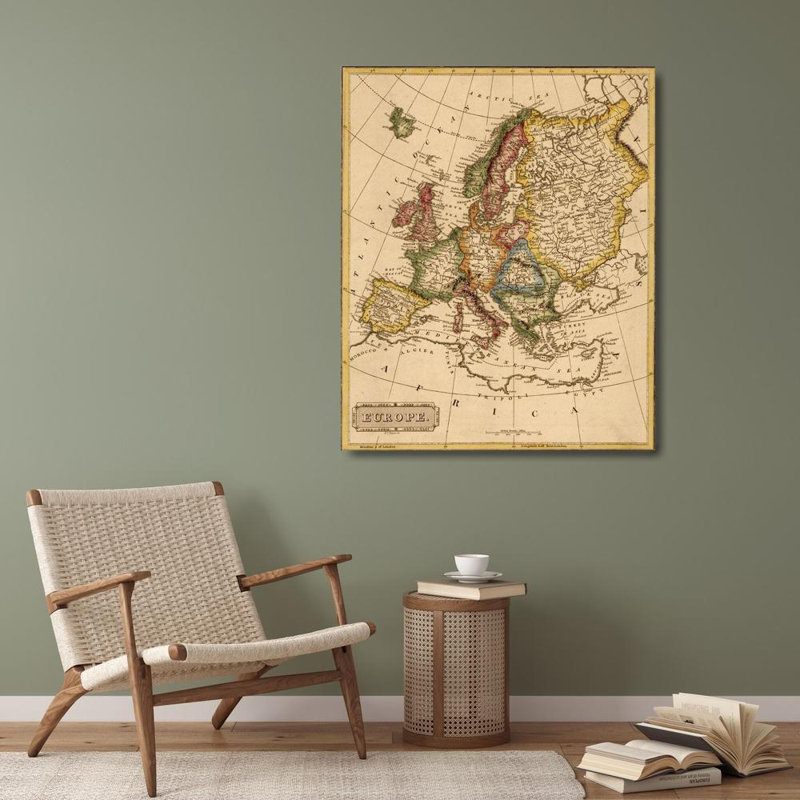Art sur toile Astoria Grand Vintage, H 33 po x l 28 po