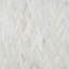 Polar White 1" x 3" Marble Herringbone Mosaic Wall & Floor Tile (0.97 Sq. Ft. / Sheet)