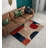 Non-Slip Area Rug, 2.6 x 4.9 ft, 60% Cotton & 40% Polyester | Machine Woven, Digital Print, No Pile, 0.3 in Thick | Easy to Clean, Stylish Design for Living Room & Bedroom | Durable & Comfortable-1168396412