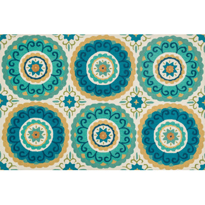 Dravin Floral Indoor Rug