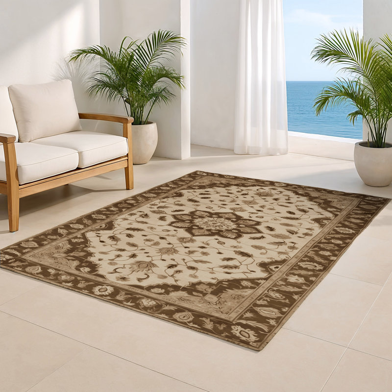 Tapis d'intérieur et d'extérieur Tabriz, Rectangle 4pi x 6 pi