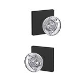 Custom Hobson Hall-Closet and Bed-Bath Glass Knob with Collins Trim