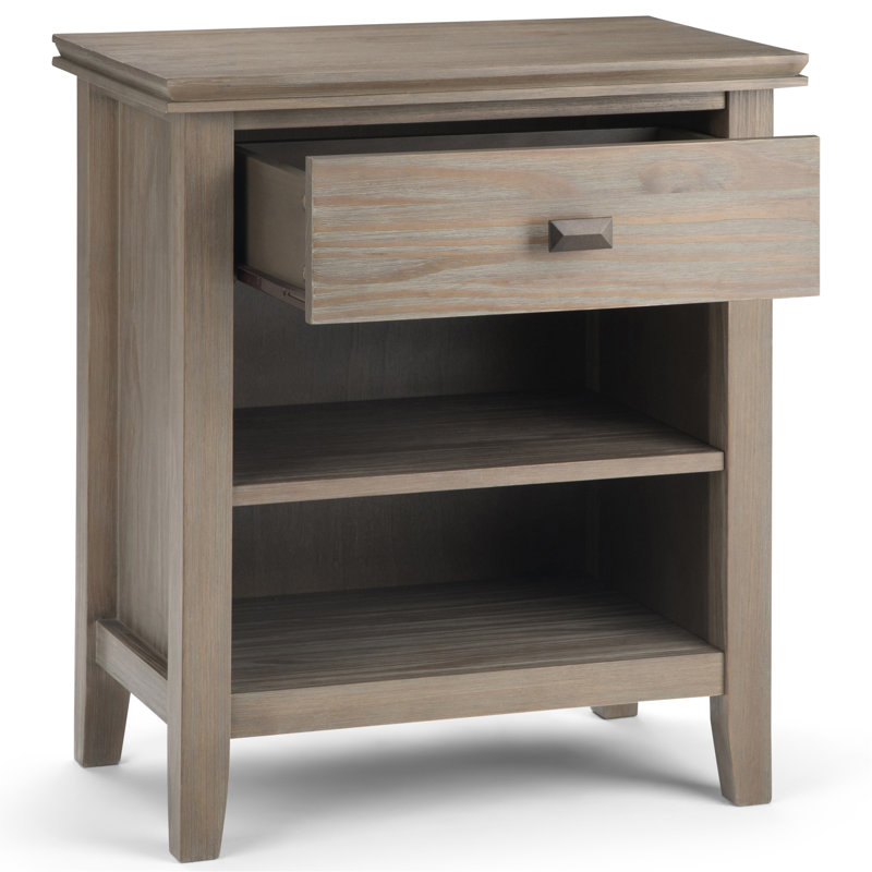 Table de chevet , Marron clair