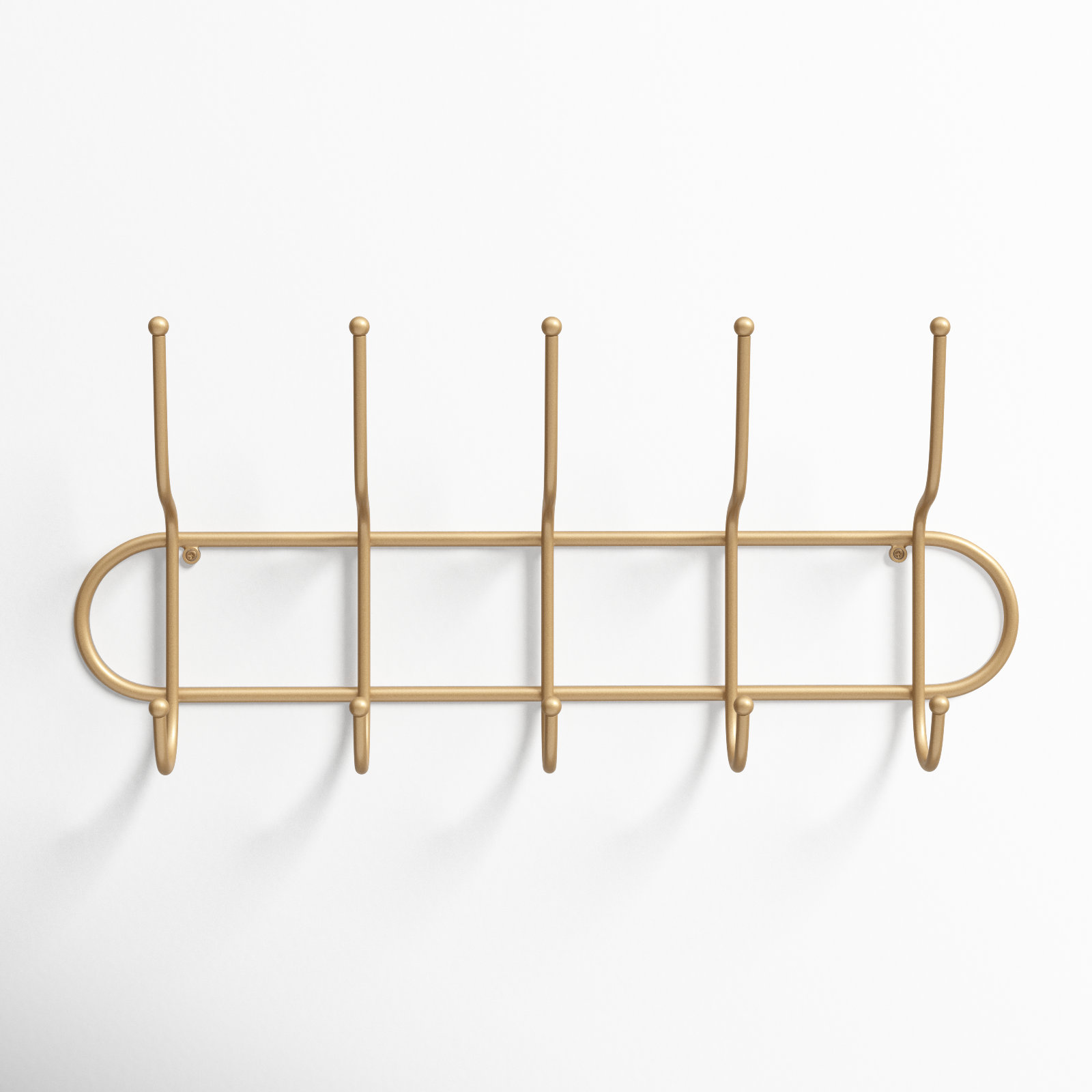 Itzel 5 - Hook Metal Coat Rack