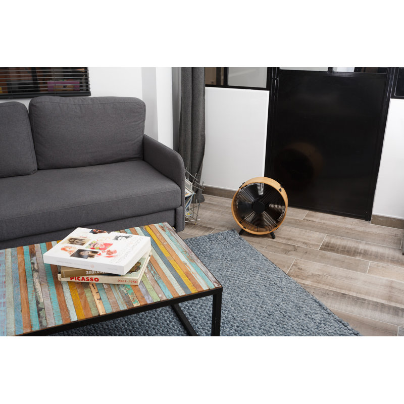 Stadler Form Fan Otto with Eco-friendly Bamboo Ring, Electric Fans with 3 Power Levels