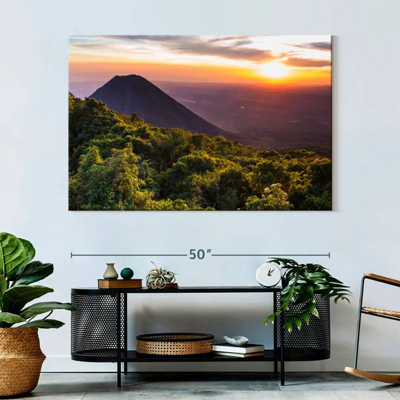 Harpa Cerro Verde Volcano, 34" H x 51" W