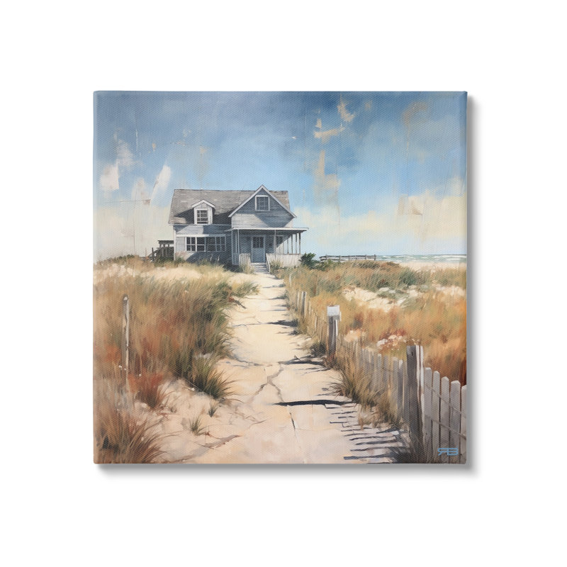 Maison de plage côtière par RB, H 36 po x l 36 po x P 1,5 po