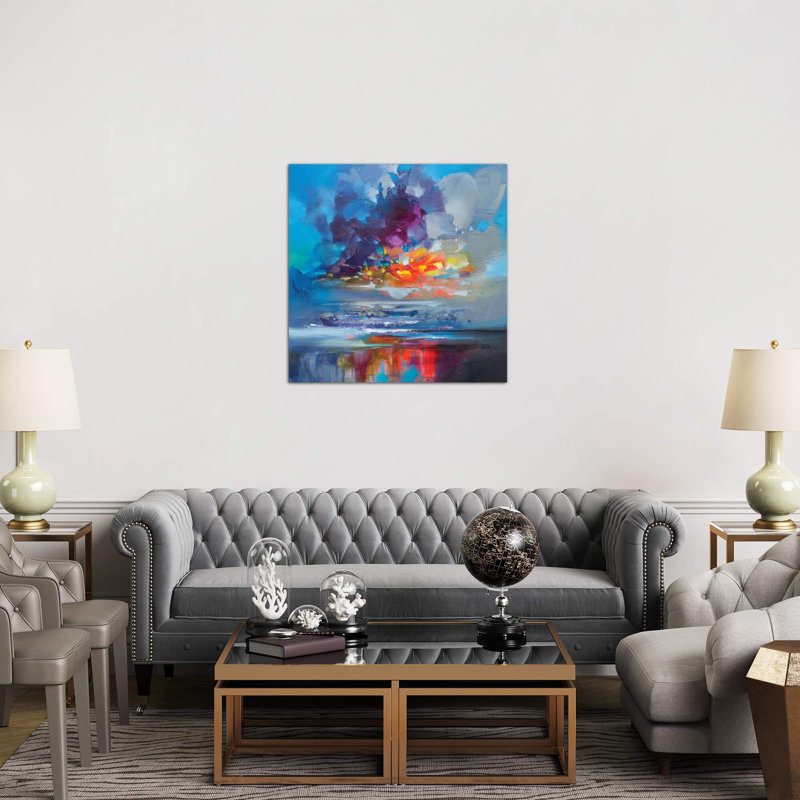Arisaig Orange by Scott Naismith - Wrapped Canvas Painting, 45.72 cm H x 45.72 cm W x 1.91 cm D