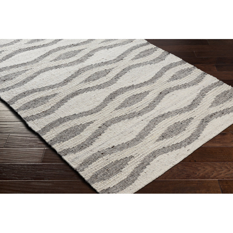 Bremen Wool Chevron Area Rug, Rectangle 8'10" x 12'