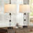 Arry 26'' Glass USB Table Lamp