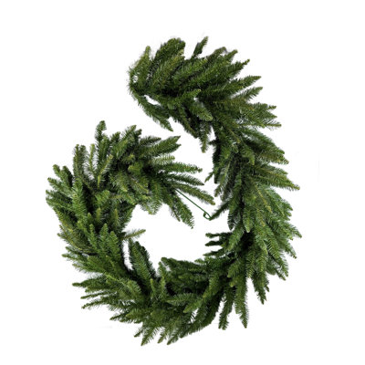 Calgary Artificial Pine Garland Green 9Ft X 20" Unlit