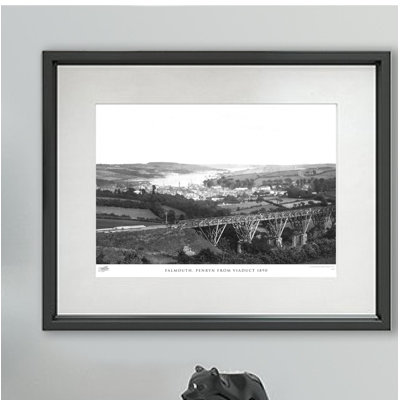 Falmouth, Penryn From Viaduct 1890 - Single Picture Frame Print