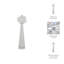Statues cristal limpide Calume Crystal-440798932
