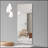 65"X 24" Inch Full Body Round Corner Mirror For Living Room Bedroom Cloakroom Wall Hanging With Hanging Hole High Quality 5Mm Silver Mirror Explosion-Proof Glass