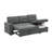 Martslock Sectional Sofa With Pull-Out Bed-624795458