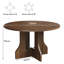 Round Dining Table 120cm, Walnut