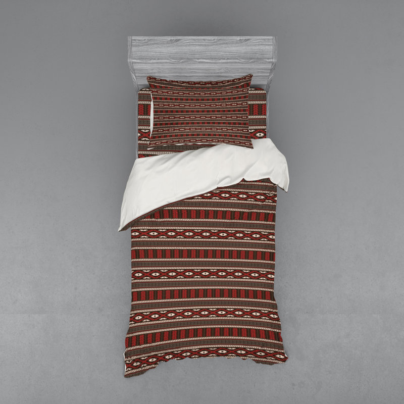 Eclectic Striped Duvet Cover, Twin XL Duvet Cover + 2 Additional Pieces