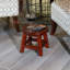 Banc en bois massif Relis, marchepied en bois-1195801947