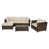 Brown Frame/Beige Cushion is out of stock selected