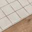 Brown Modern Rug, Chequered Anti-Slip Easy to Clean Rug For Living Room, Dining Room, Bedroom, Kitchen-1781391841