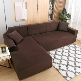 1pc Thick Sofa Cushion Pad, Modern Sleek Design Pet-proof Anti-skid Couch  Cover. Suitable For Living Room L-shaped Sectional Sofa And 1/2/3/4 Seater  Sofas. (sold Individually)