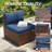 6 Person Rattan Sectional Seating Group With Cushions-171185837-190579026