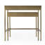 Lenny 2 Piece Glass Nesting Tables