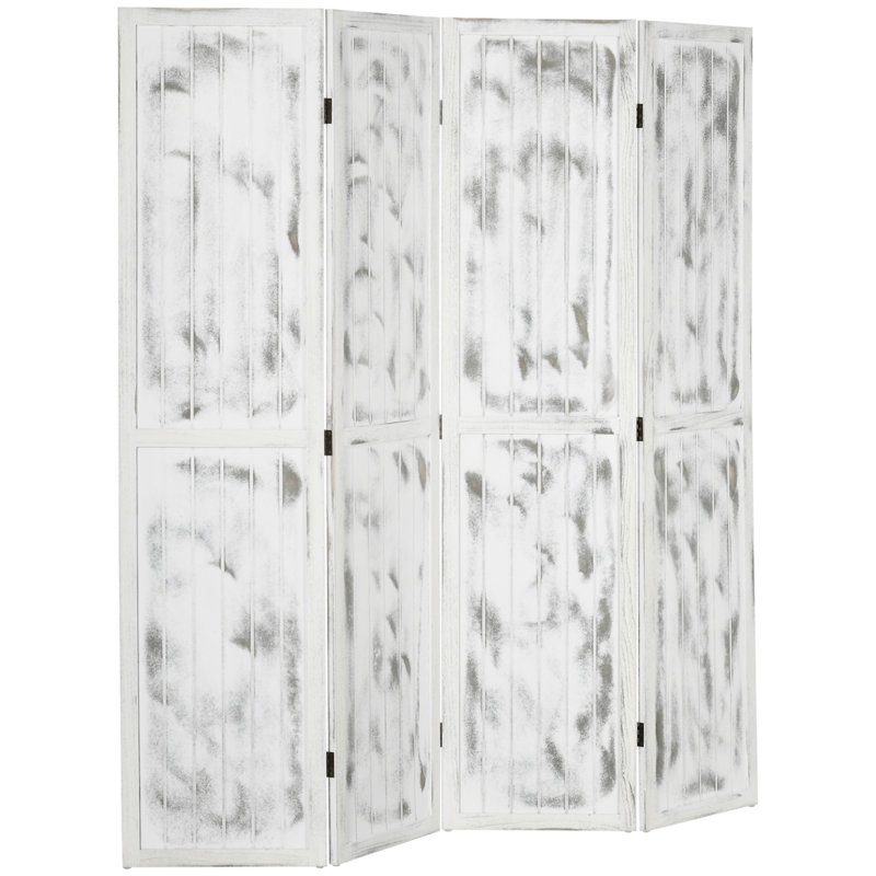 Paravent 5,5 "à 4 panneaux diviseurs pliables
