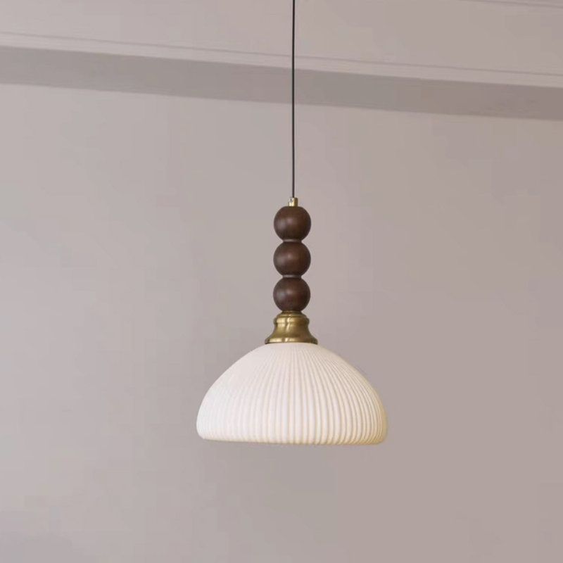 Luminaire suspendu en céramique Ribber